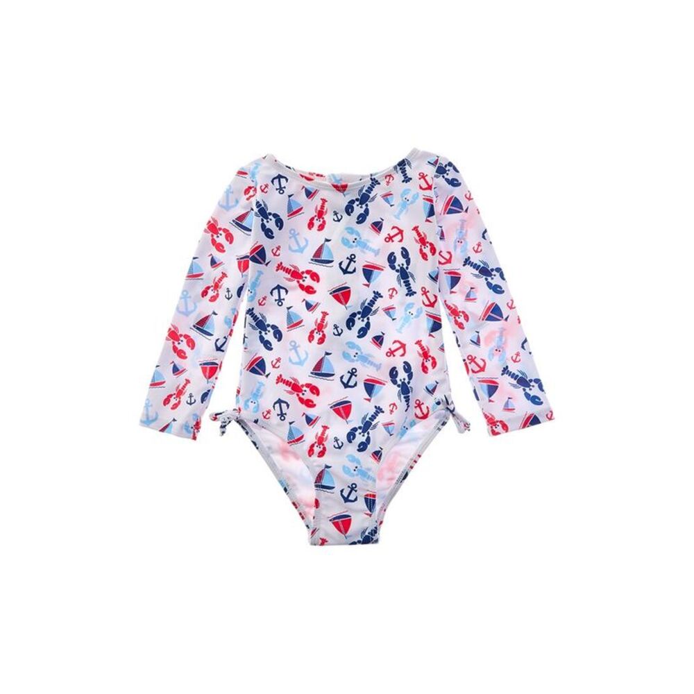 Flap Happy Girls Sails One-Piece Swimsuit